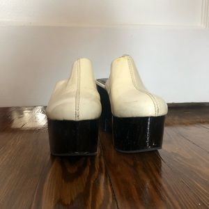 Chloe Sevigny for Opening Ceremony wedge clogs